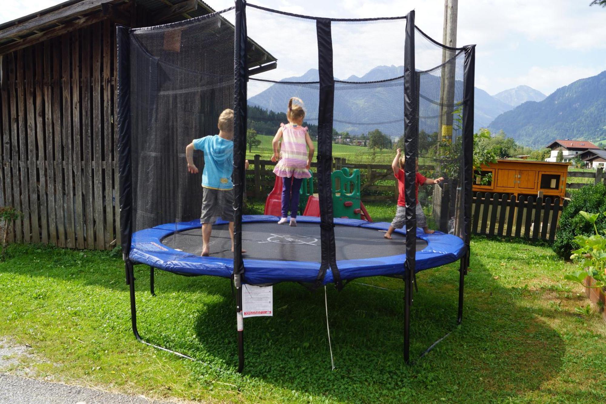 Bio-Bauernhof Reiterhof Villa Sankt Johann im Pongau Buitenkant foto