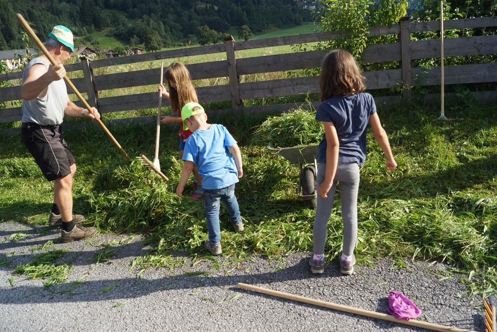Bio-Bauernhof Reiterhof Villa Sankt Johann im Pongau Buitenkant foto