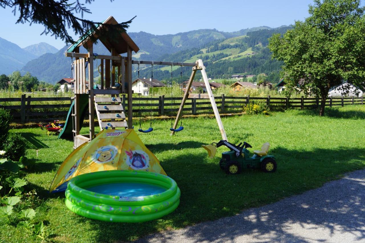 Bio-Bauernhof Reiterhof Villa Sankt Johann im Pongau Buitenkant foto